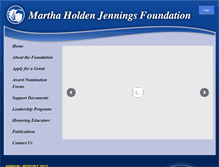 Tablet Screenshot of mhjf.org